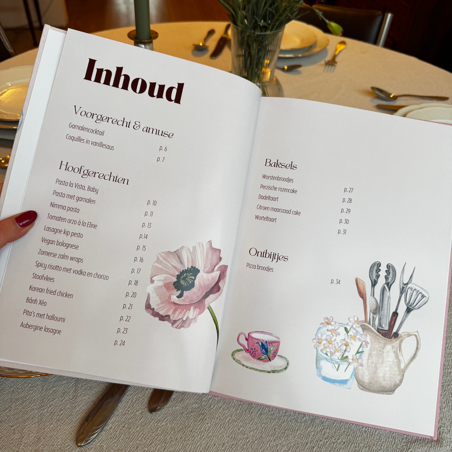 Kookboek Canva Template