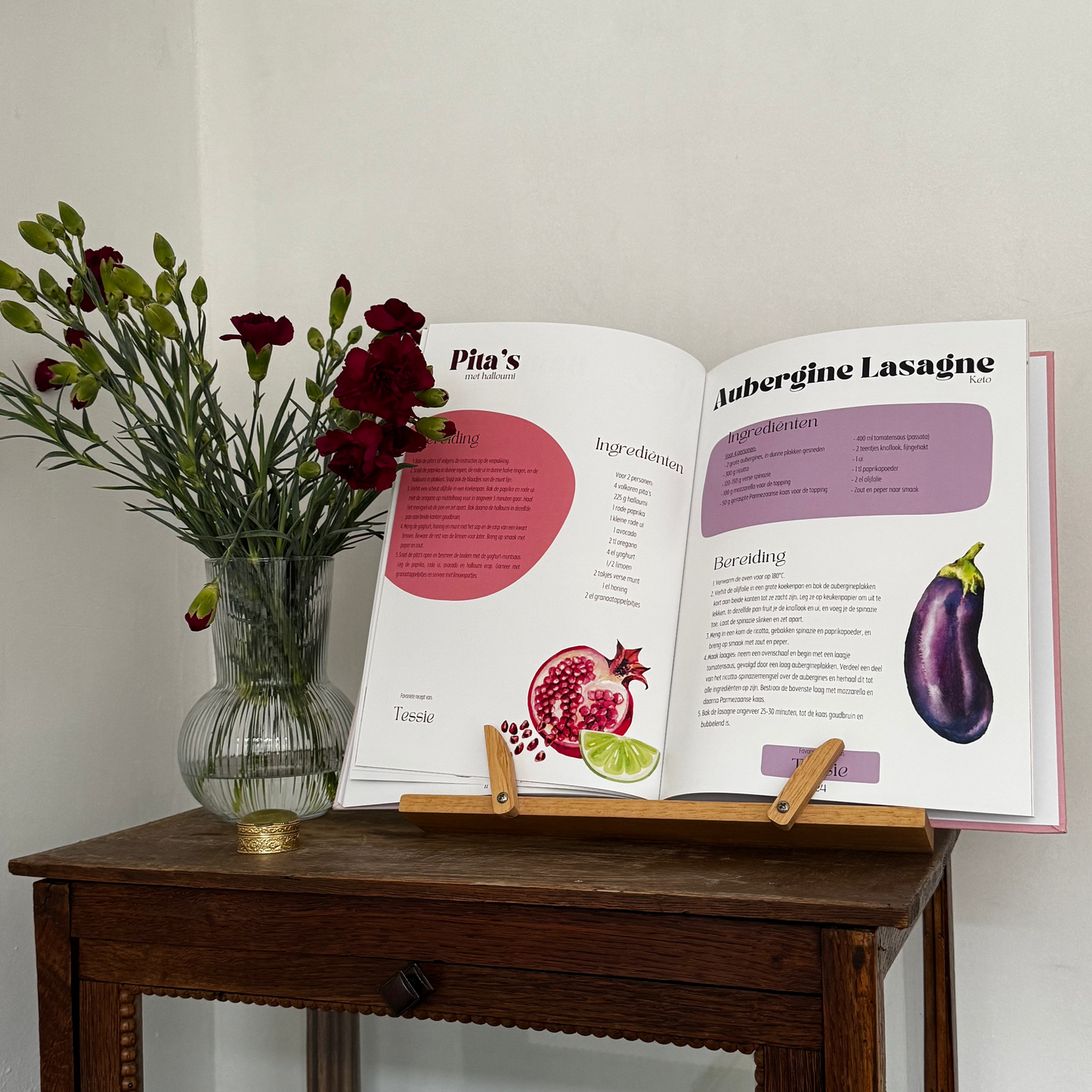 Kookboek Canva Template
