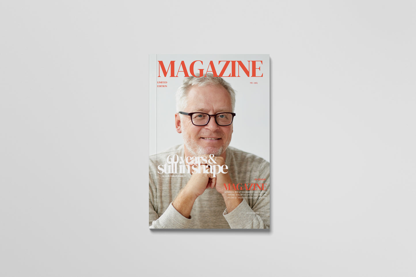 Magazine Dad Canva Template