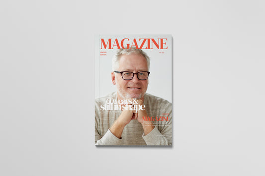 Magazine Dad Canva Template